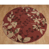 Rug Squared Fenwick Brick Rug - 5'6" Round