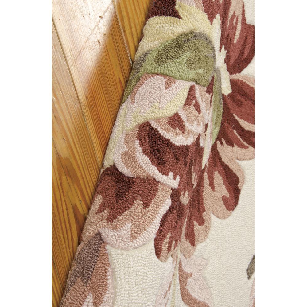 Rug Squared Laurel Ivory Rug - 1'9" x 2'9"