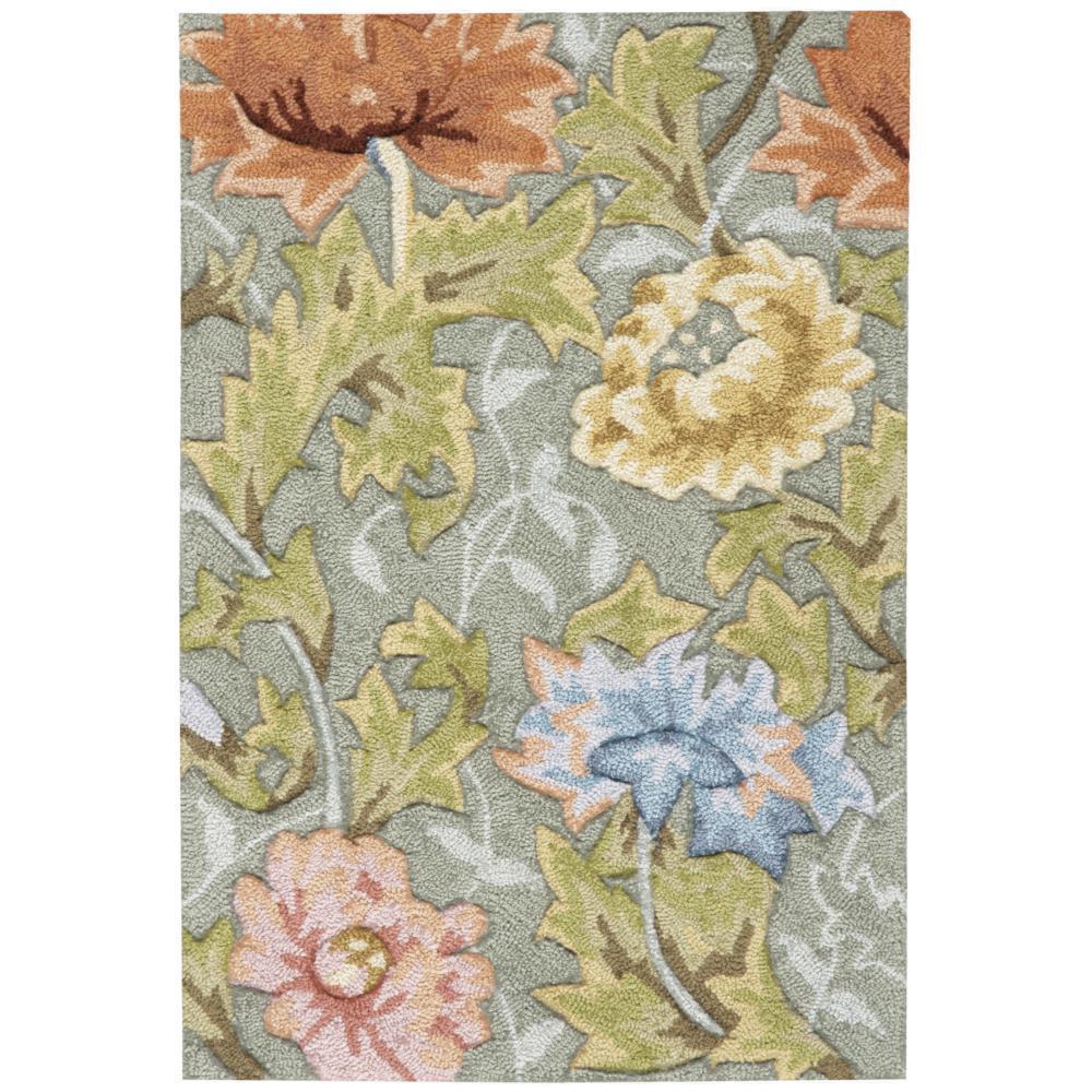 Rug Squared Laurel Slate Rug - 1'9" x 2'9"