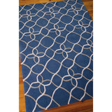 Rug Squared Marietta Denim Area Rug (3'6X5'6) - 3'6" x 5'6"