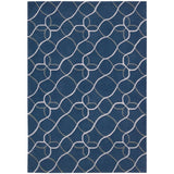 Rug Squared Marietta Denim Area Rug (3'6X5'6) - 3'6" x 5'6"