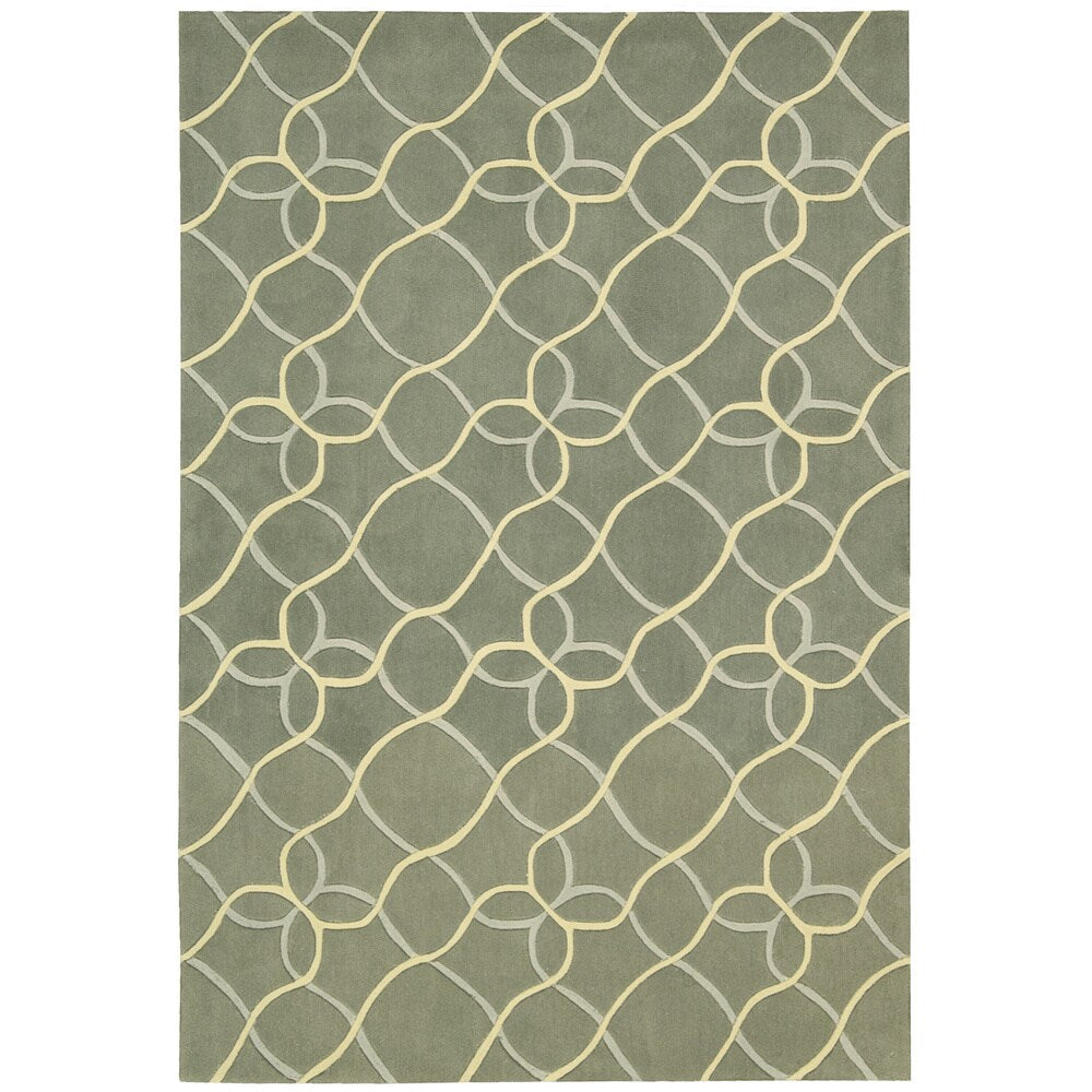 Rug Squared Marietta Sage Area Rug (7'3X9'3) - 7'3" x 9'3"