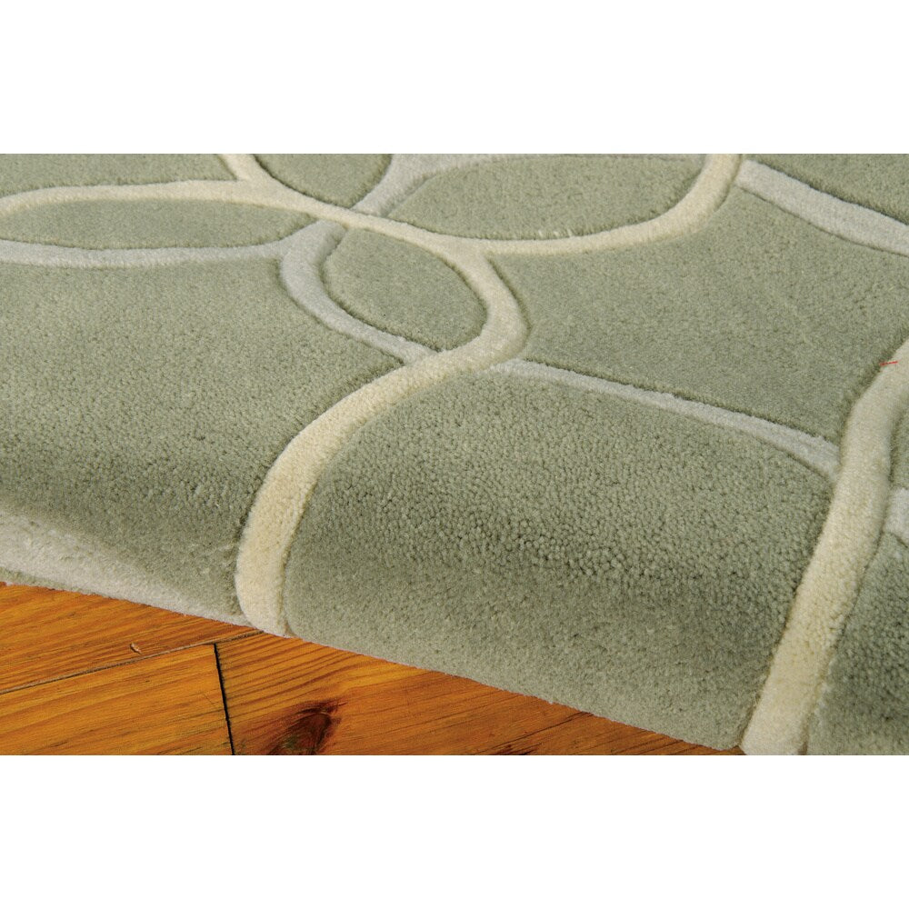 Rug Squared Marietta Sage Area Rug (7'3X9'3) - 7'3" x 9'3"