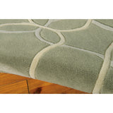 Rug Squared Marietta Sage Area Rug (7'3X9'3) - 7'3" x 9'3"