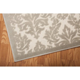 Rug Squared Montrose Ivory Silver Rug - 7'6" x 9'6"