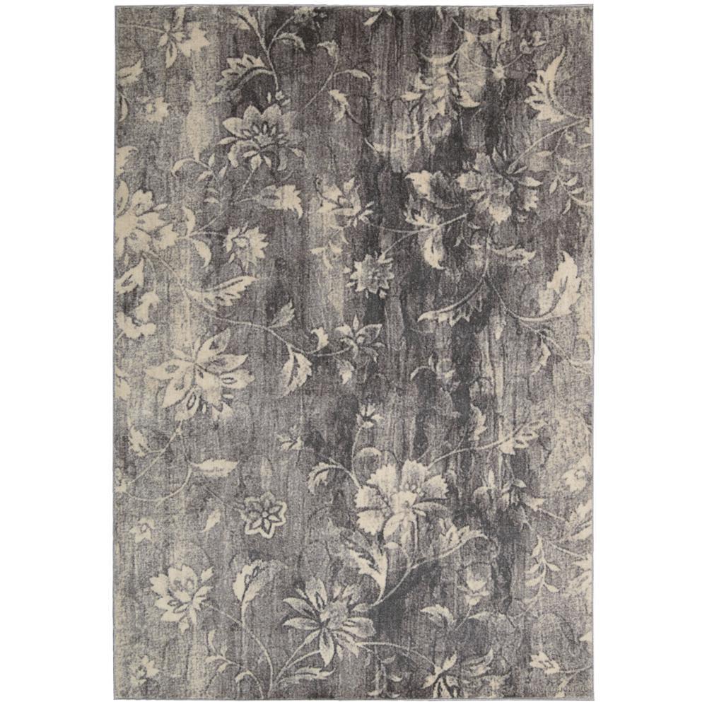 Rug Squared Stanford Ivory Slate Accent Rug - 2'6" x 4'2"