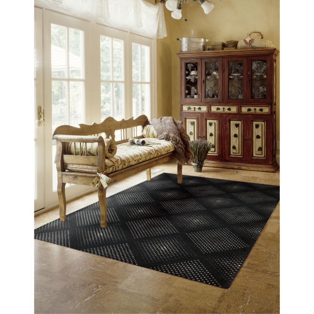 Rug Squared Stanford Onyx Rug (7'9 x 10'10) - 7'9" x 10'10"