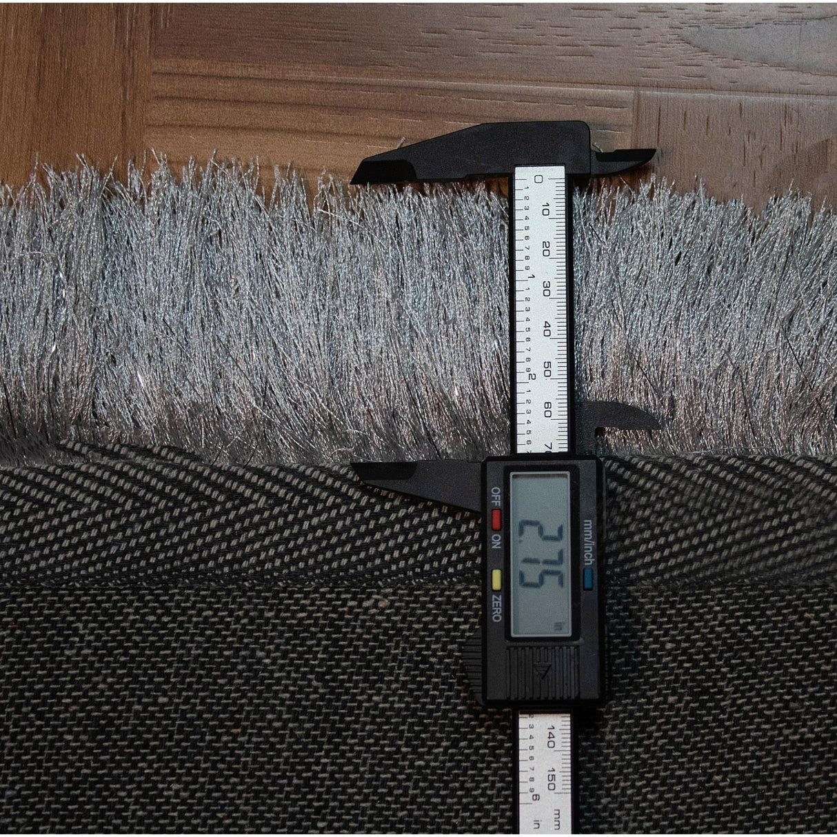 Blue Shimmer Shag Area Rug Thick Soft Pile Large Shaggy Carpet