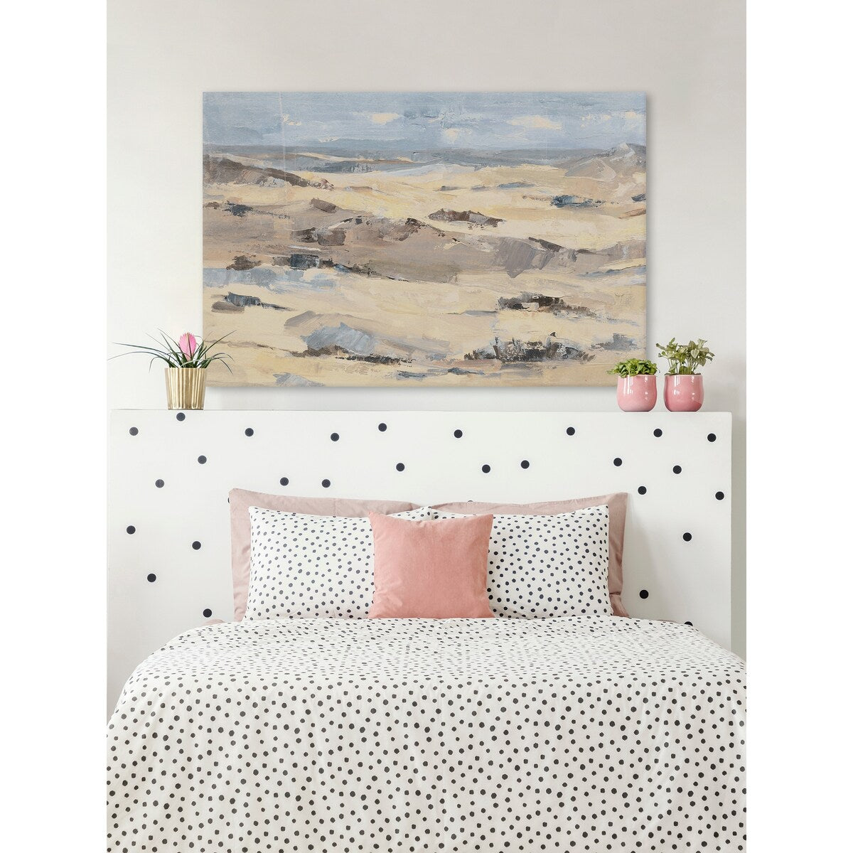 Rugged Print on Wrapped Canvas