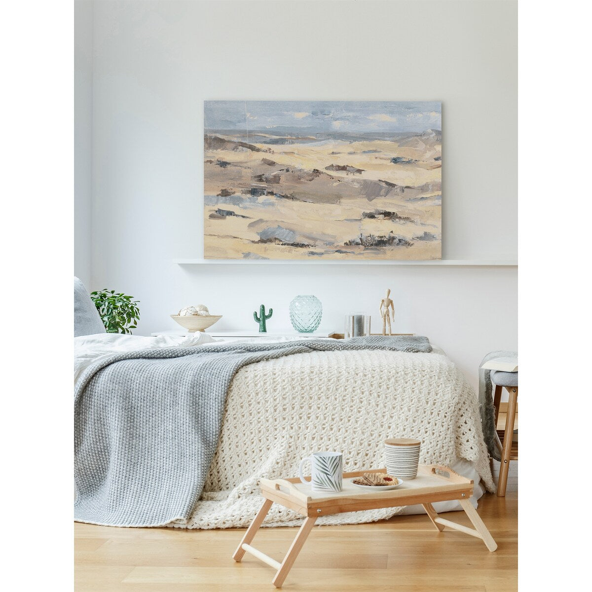 Rugged Print on Wrapped Canvas