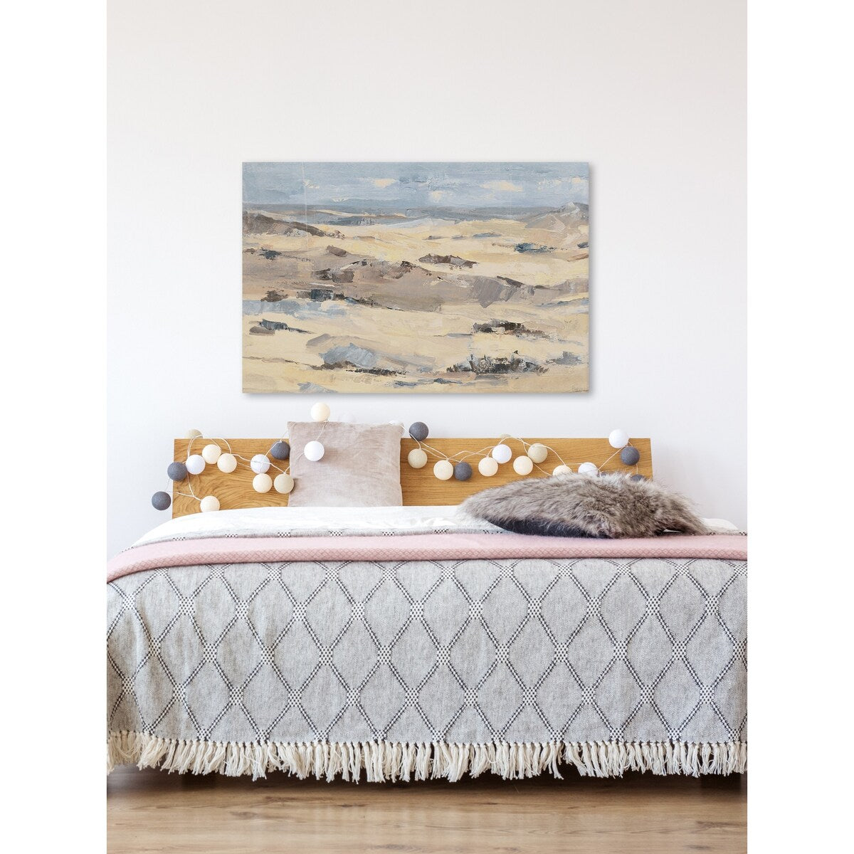 Rugged Print on Wrapped Canvas