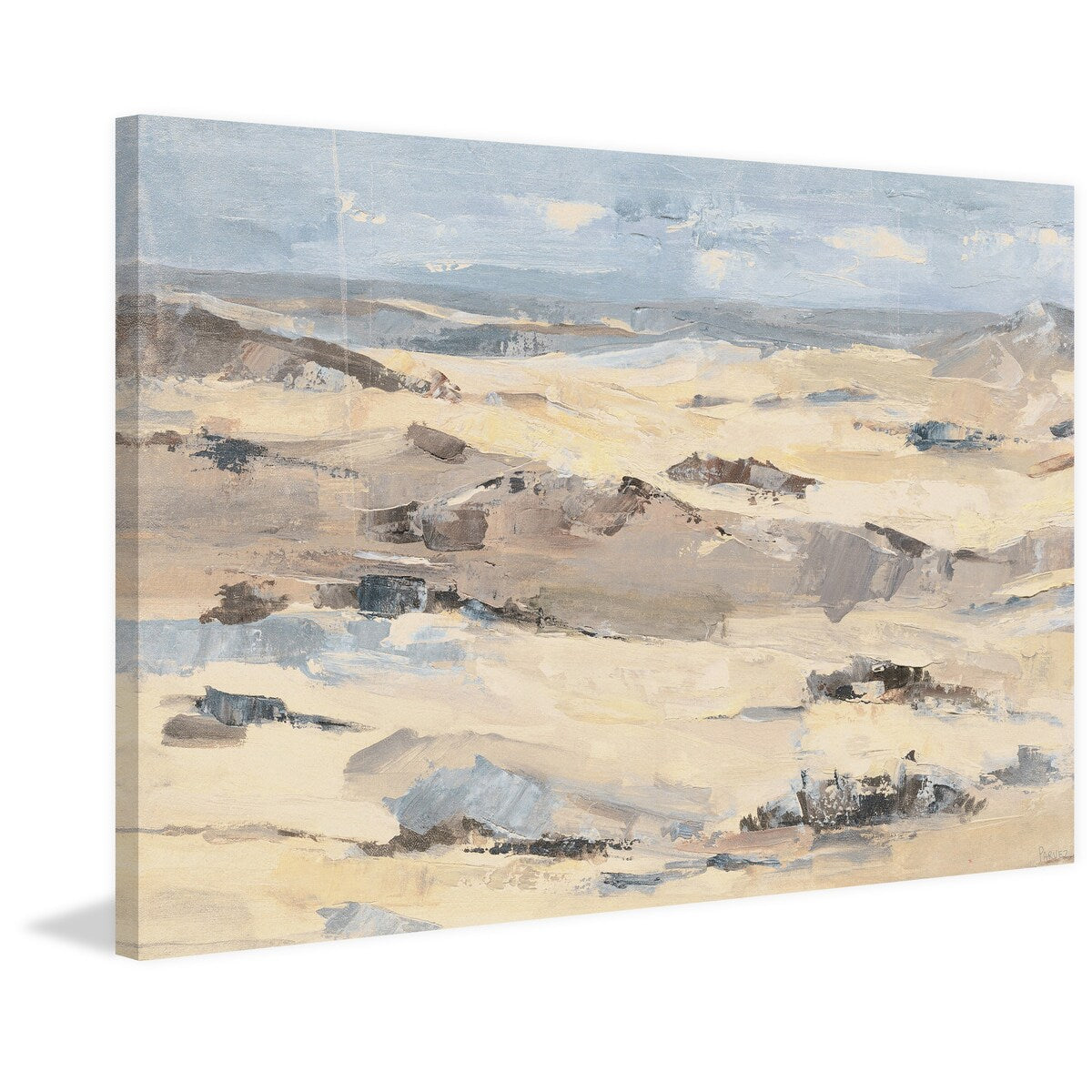 Rugged Print on Wrapped Canvas