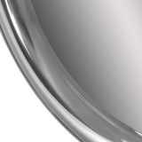 Rumley Modern Handcrafted Round Aluminum Wall Mirror by Christopher Knight Home - 12.00" L x 1.00" W x 15.00" H