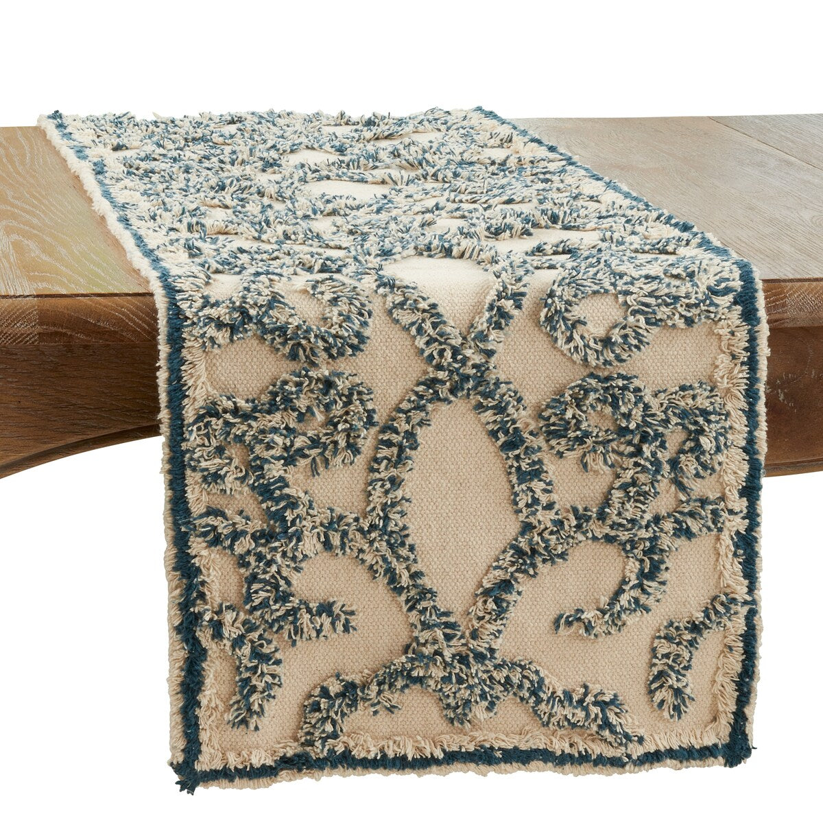 Runner Rug With Tufted Design