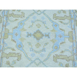 Runner Washed Out Oushak Handmade Oriental Rug