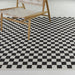 Rupert Checkered Patio Indoor/Outdoor Area Rug