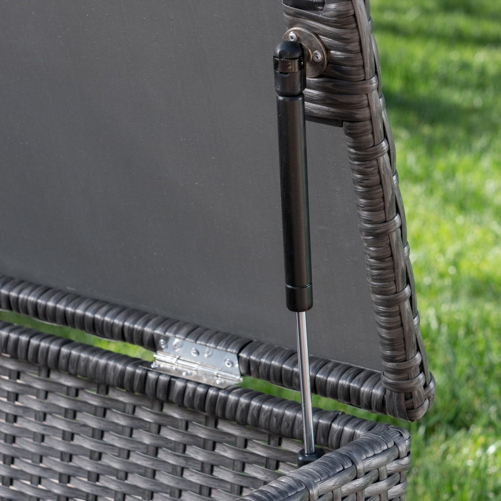 Rupert Outdoor Wicker Storage Unit by Christopher Knight Home