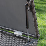Rupert Outdoor Wicker Storage Unit by Christopher Knight Home