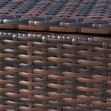 Rupert Outdoor Wicker Storage Unit by Christopher Knight Home