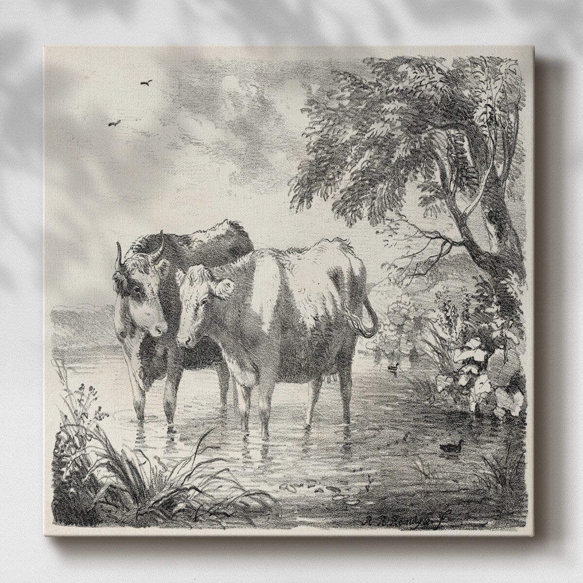 Rural Charms II-Gallery Wrapped Canvas