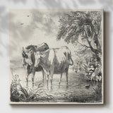 Rural Charms II-Gallery Wrapped Canvas