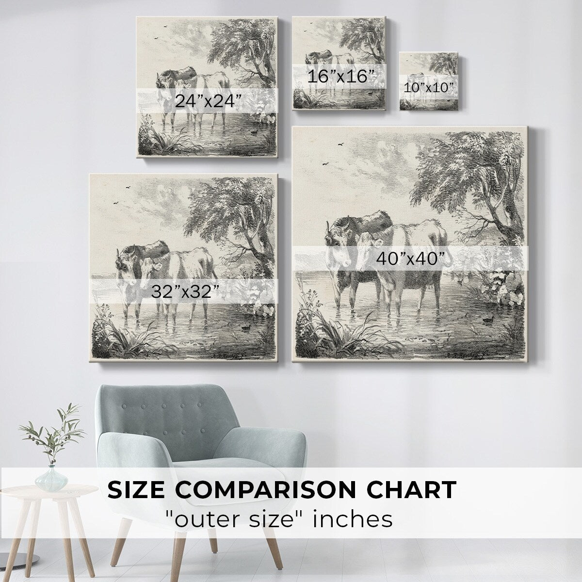 Rural Charms II-Gallery Wrapped Canvas