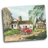 Rural Living 20x16 Gallery Wrapped Stretched Canvas