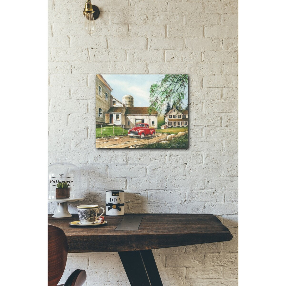 Rural Living 20x16 Gallery Wrapped Stretched Canvas