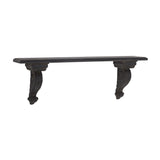 Wood Resin Wall Shelf 39 x 7