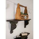Wood Resin Wall Shelf 39 x 7