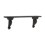 Wood Resin Wall Shelf 39 x 7