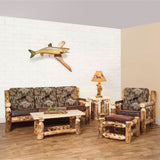 Rustic Aspen Log Couch