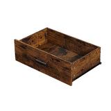 Rustic Grey Wood Dresser with 7 Drawers
