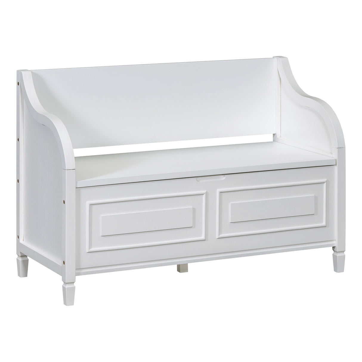 Rustic Style Solid wood Entryway Multifunctional Storage Bench