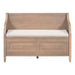 Rustic Style Solid wood Entryway Multifunctional Storage Bench