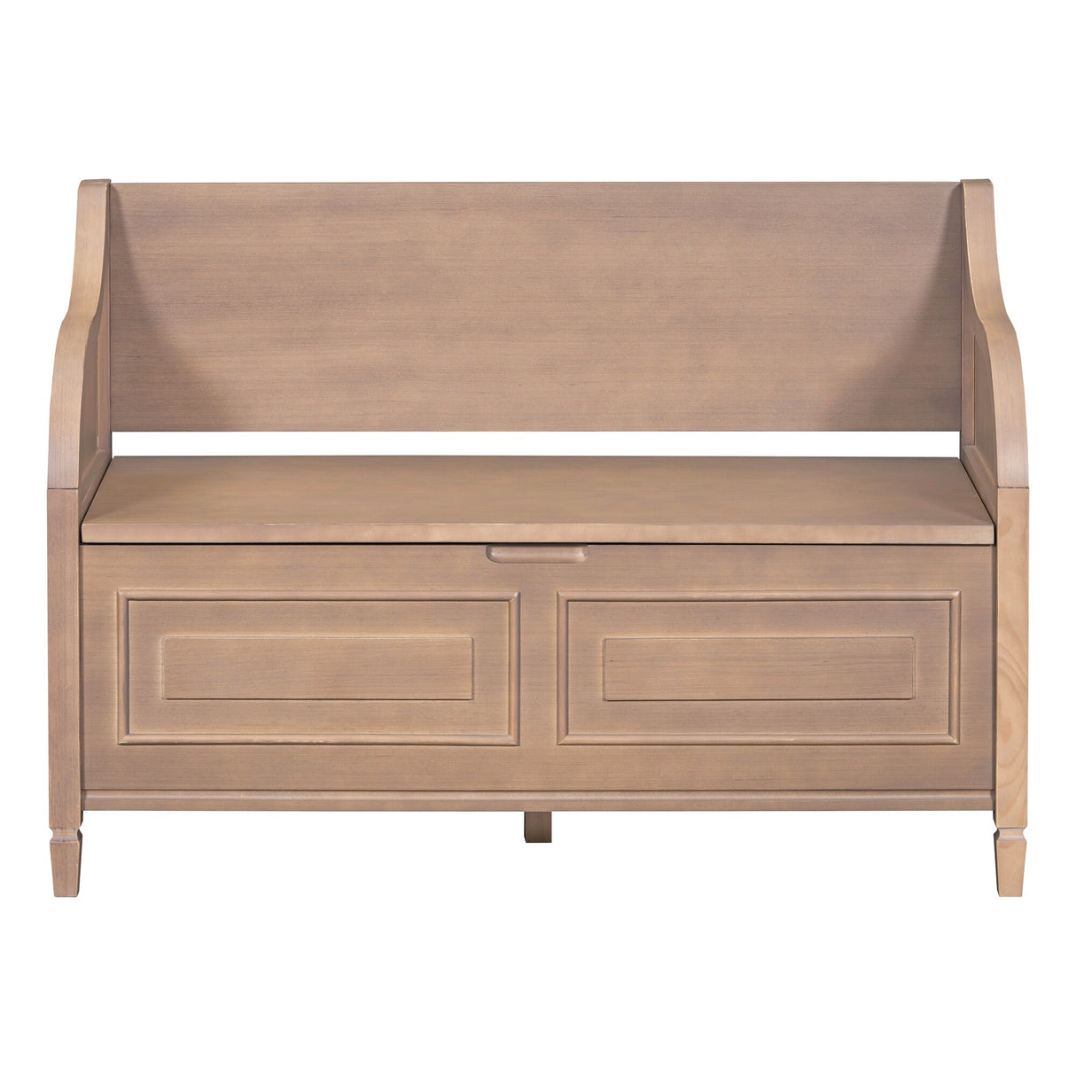 Rustic Style Solid wood Entryway Multifunctional Storage Bench