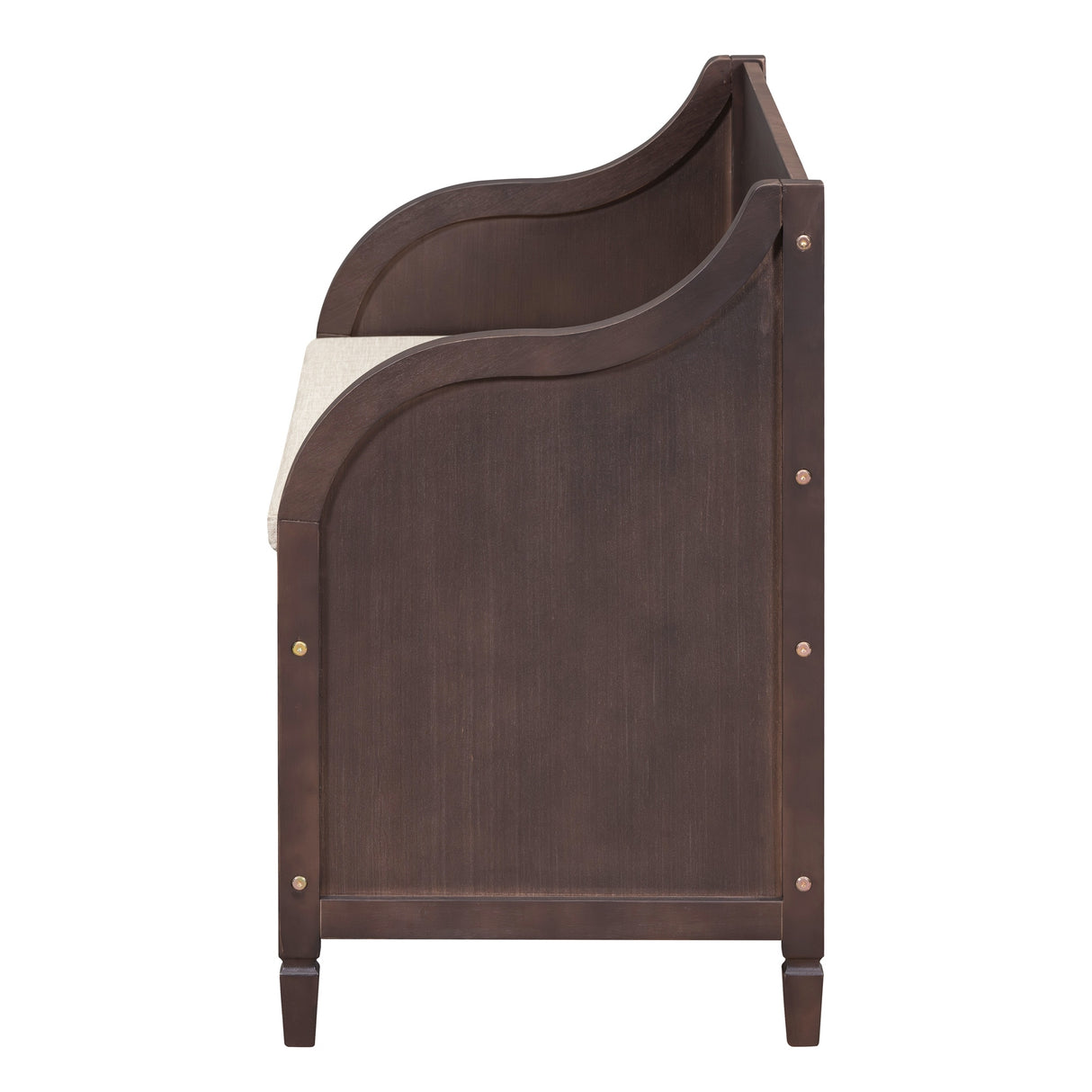 Rustic Style Solid wood Entryway Multifunctional Storage Bench