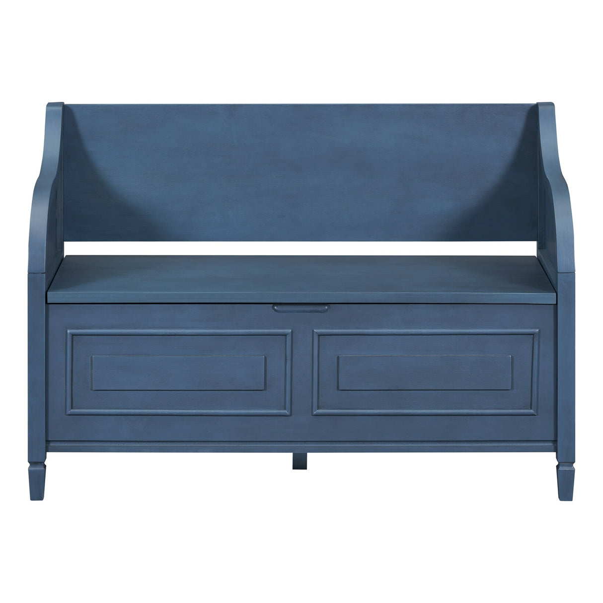 Rustic Style Solid wood Entryway Multifunctional Storage Bench