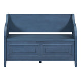 Rustic Style Solid wood Entryway Multifunctional Storage Bench