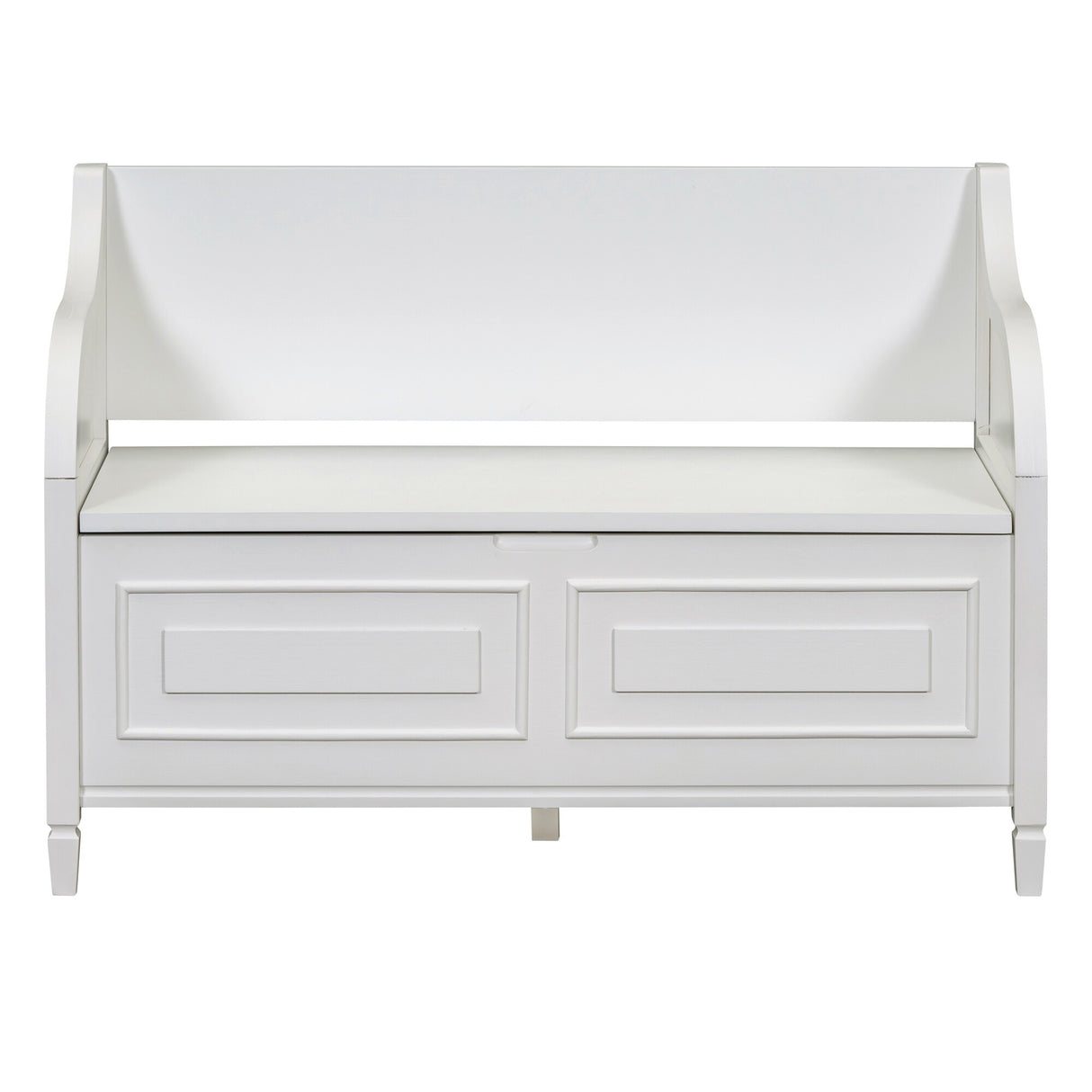 Rustic Style Solid wood Entryway Multifunctional Storage Bench