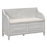 Rustic Style Solid wood Entryway Multifunctional Storage Bench