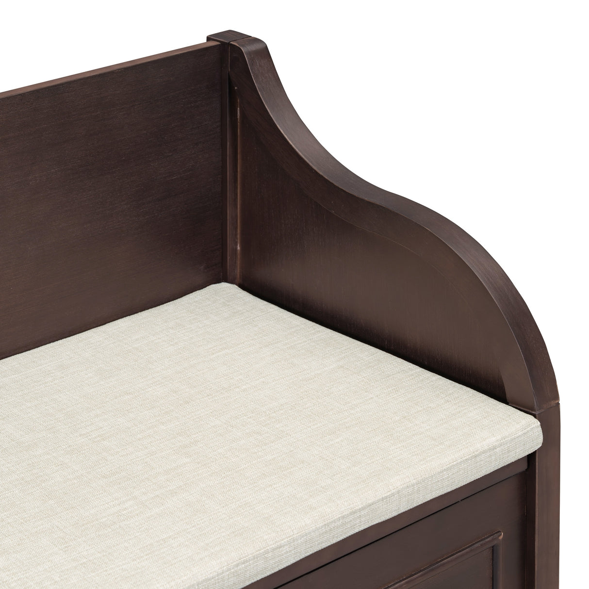Rustic Style Solid wood Entryway Multifunctional Storage Bench