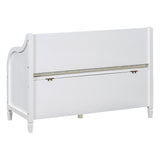 Rustic Style Solid wood Entryway Multifunctional Storage Bench