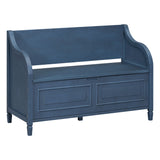 Rustic Style Solid wood Entryway Multifunctional Storage Bench