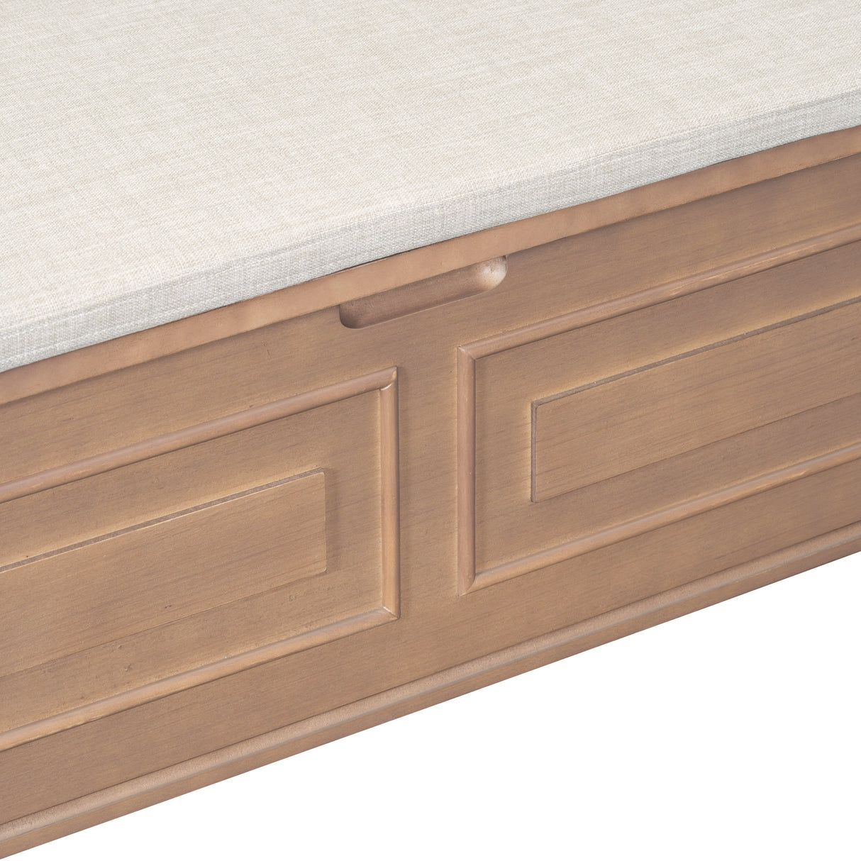 Rustic Style Solid wood Entryway Multifunctional Storage Bench