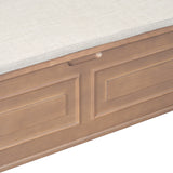 Rustic Style Solid wood Entryway Multifunctional Storage Bench