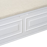 Rustic Style Solid wood Entryway Multifunctional Storage Bench