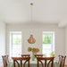 Rustic Woven Pendant Light Fixture Hanging Lamp