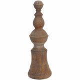 Rustically Charmed Terracotta Ornament, Brown