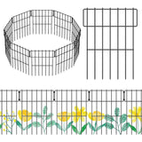 Rustproof Metal Wire Garden Border Fence, T Shape